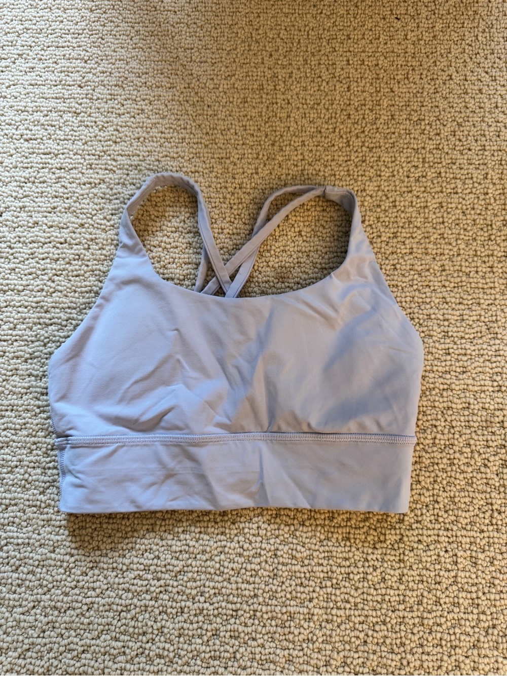 lululemon athletica Light Lavender Crossback Sports Bra